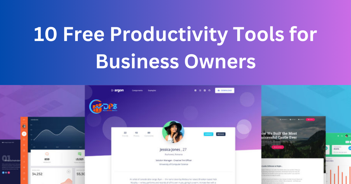 10 Free Productivity Tools for Business Owners