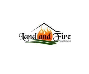 Land and fire logo